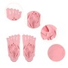 Unique Bargains Invisible Five Fingers Socks Breathable Soft Fashion No Show Socks for Women 3 Pairs - 3 of 4