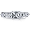 Pompeii3 Vintage Diamond Engagement Ring Setting 14K White Gold - 3 of 4