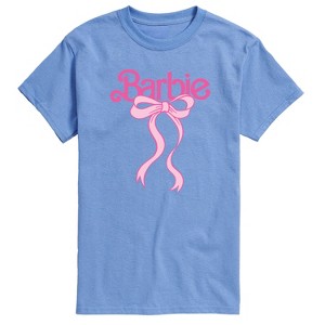 Men's - Barbie - Logo Coquette Bow Short Sleeve Graphic T-Shirt - 1 of 4