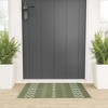 Sheila Wenzel-Ganny Sage Minimalist Mudcloth Looped Vinyl Welcome Mat - Society6 - 2 of 2