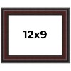 PosterPalooza | Photo Size Linear Brown Picture Frame - UV Acrylic, Foam Board Backing, Hanging Hardware - 2 of 4
