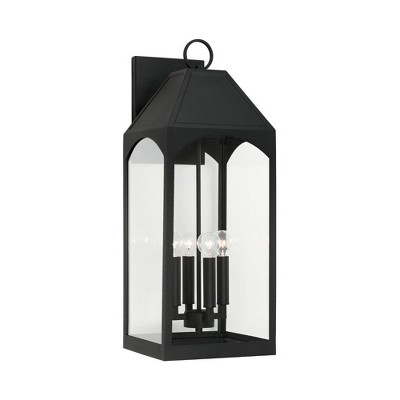 Capital Lighting Burton 4 - Light Wall Light in  Black