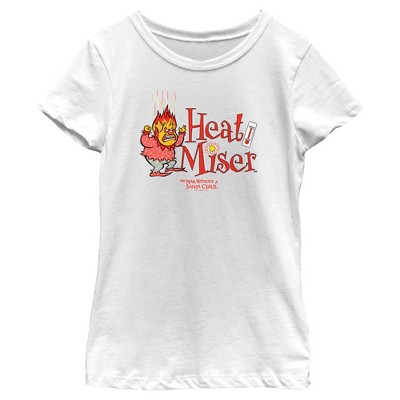 Girl's The Year Without A Santa Claus Heat Miser T-shirt - White ...
