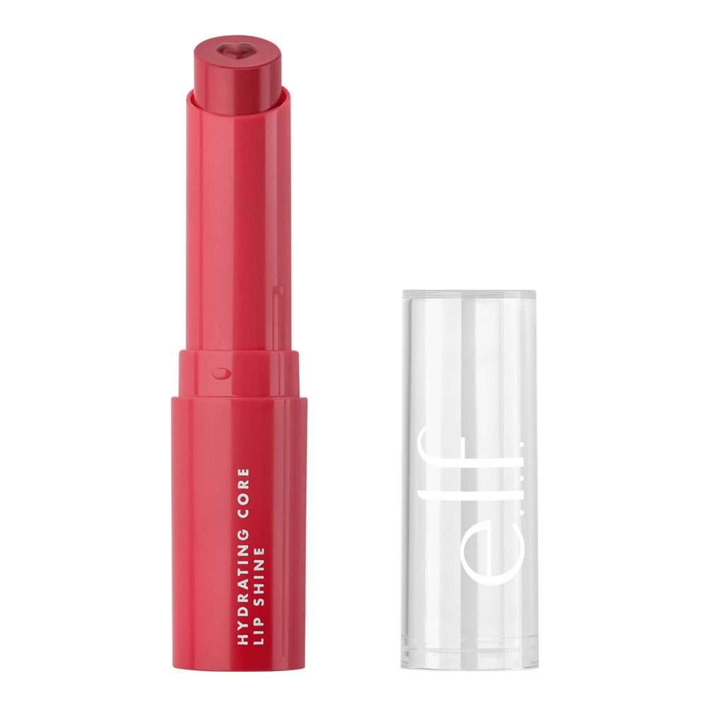 Photos - Lipstick & Lip Gloss ELF e.l.f. Hydrating Core Lip Shine Makeup - Lovely - 0.09oz 