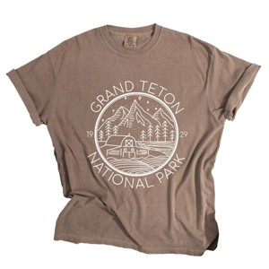 Simply Sage Market Grand Teton National Park Garment Dyed Tee - 1 of 4