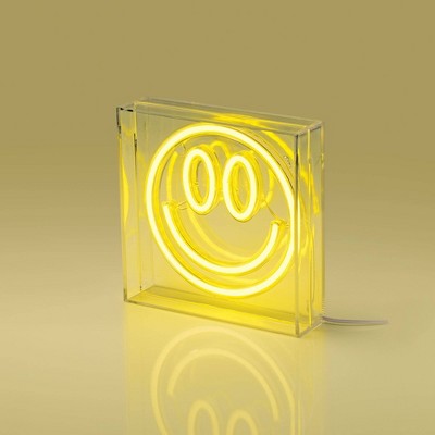 Smile Face Neon Teen Wall Sign - West & Arrow