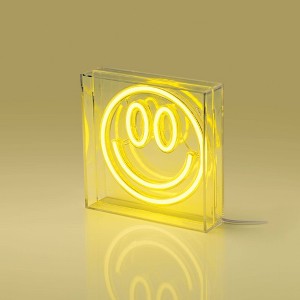 Smile Face Neon Teen Wall Sign - West & Arrow - 1 of 1