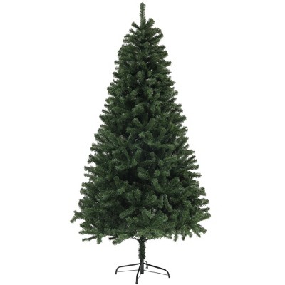 TopComfy Christmas Tree Stand 7.5FT Auto Open Tree with 1346 Branch Tips for Holiday Decor, Green, 49.2"*49.2"*88.6"
