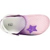 Hey Collection Toddler Unisex Soft Ombre Clogs with Smiley Star Charm - 4 of 4