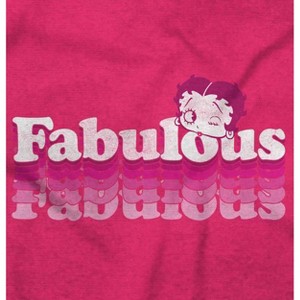Betty Boop Fabulous Proud Strong Womens Graphic T Shirt Tees Brisco Brands - 1 of 4