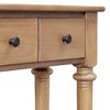 NicBex Entryway Table with 4 Drawers and Open Shelf, Wood Console Table with Conical Legs, Side Table for Living Room, Entryway, Hallway - 2 of 4