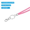 Unique Bargains Rhinestone Bling ID Badges Keychain Lanyards with Metal Clasp - 4 of 4