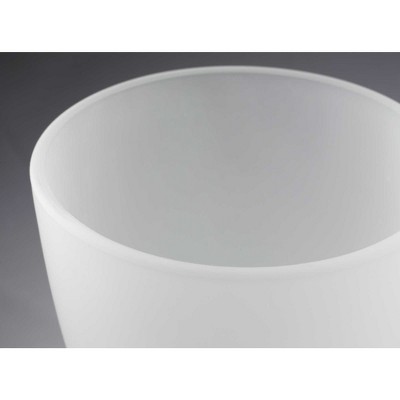 Brushed Nickel 2-Light Semi-Flush Mount with Etched Glass Shade