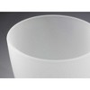 Progress Lighting Gather Collection, 2-Light Semi-Flush Mount, Brushed Nickel, White Etched Glass Shade - 4 of 4