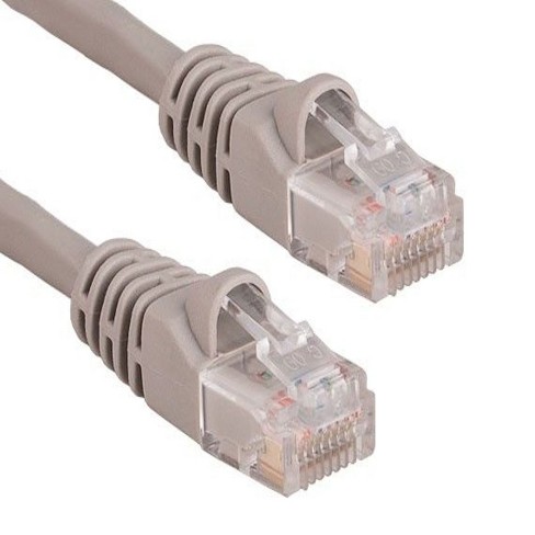 SANOXY Cables and Adapters; 5ft Cat5e 350 MHz UTP Snagless Crossover Ethernet Network Patch Cable, Gray - image 1 of 2