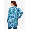 Woman Within Plus Size Perfect Longer-Length Cotton Cardigan - 3 of 4