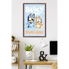 Trends International Bluey (2018) - Bluey and Bingo Dance Mode Framed Wall Poster Prints - 2 of 4