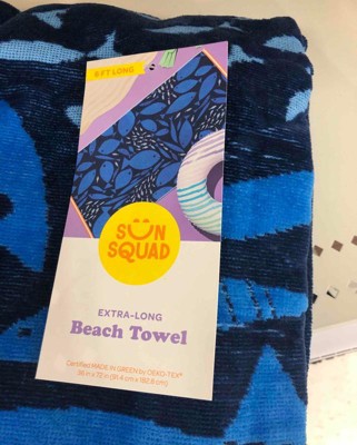 XL Jacquard Reef Beach Towel - Sun Squad