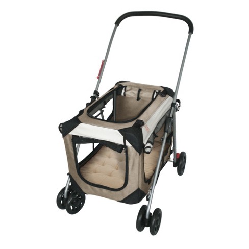 and Pet Stroller Travel Crate Airy Windows PetLuv Happy Cat Premium 3-in-1 Soft Sided Detachable Pet Carrier Locking Zippers Comfy Plush Nap Pillow Reduces Anxiety Sunroof 