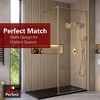 SUMERAIN Brushed Gold Shower System with 6 Settings Mode Filtered Hand Shower for Hard Water Regions - 3 of 4