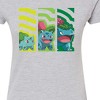 Women's - Pokémon - Bulbasaur Evolutions Fitted Graphic T-Shirt - 2 of 3