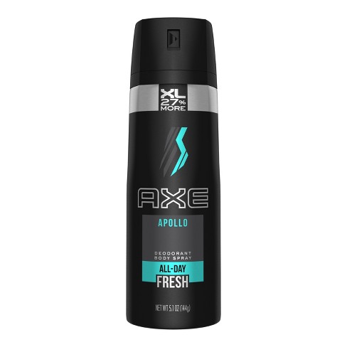 Axe Apollo All Day Fresh Deodorant Body Spray 5 1oz Target