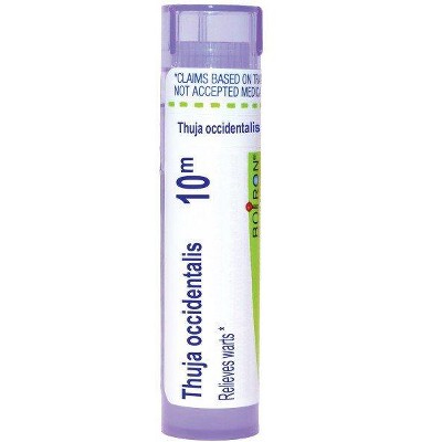 Thuja Occidentalis 10M by Boiron Homeopathic Single Medicine For First Aid  -  80 Pellet