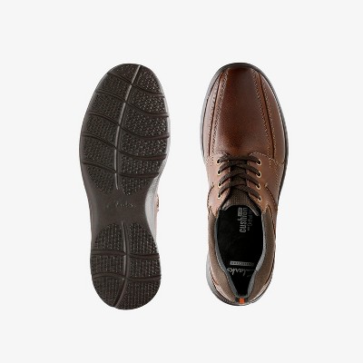 Clarks Mens Cotrell Walk Tobacco Shoes 10 Wide — фото 6
