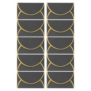 Unique Bargains Gold Trim Invitation Envelopes for Greeting Cards Wedding Birthday Christmas 10 Pcs - 1 of 4