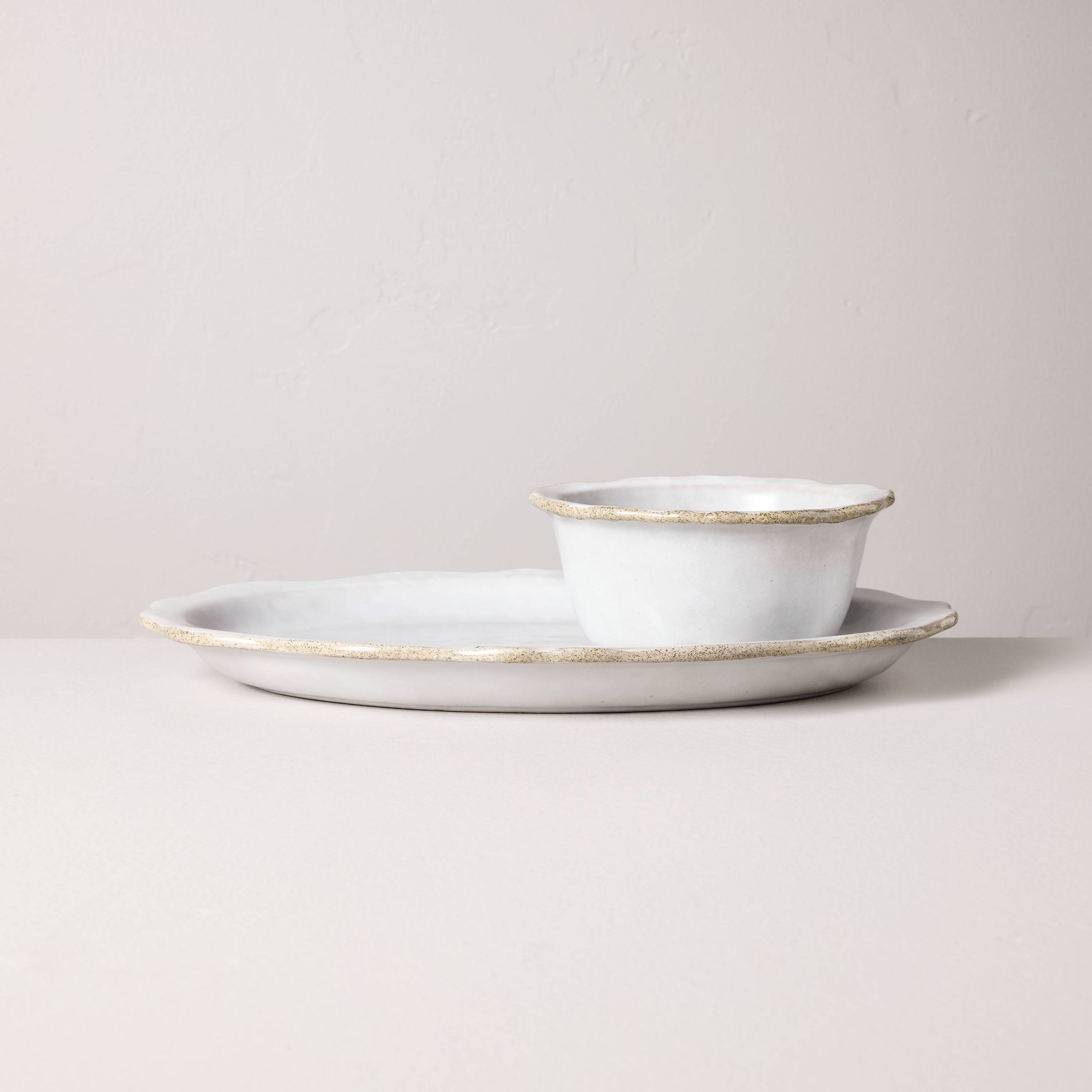 Carved Edge Soup and Sandwich Serving Set - Hearth & Hand™ with Magnolia
