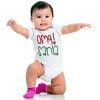 Cute Christmas OMG Santa Claus Baby Bodysuit Jumper Girls Brisco Brands - 4 of 4
