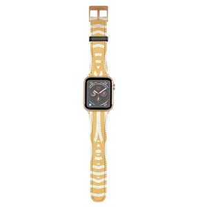 Little Dean Yellow mustard boho stripe Apple Watch Band - Society6 - 1 of 3