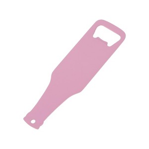 Unique Bargains Bottle Opener Bottle-Shaped Wine Opener Hand Wash Only Stainless Steel 1.3"x4.72" 1Pcs - 1 of 4