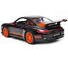 Porsche 911 (997) GT3 RS Black with Orange Accents 1/24-1/27 Diecast Model Car by Welly - 4 of 4