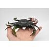 Collectible Wildlife Gifts | Crab, Mud Crab, With Squeak, Squeakee, Rubber, Crustacean Design, Hand Painted, Model,  Gift       7"      F1765 B107 - 4 of 4