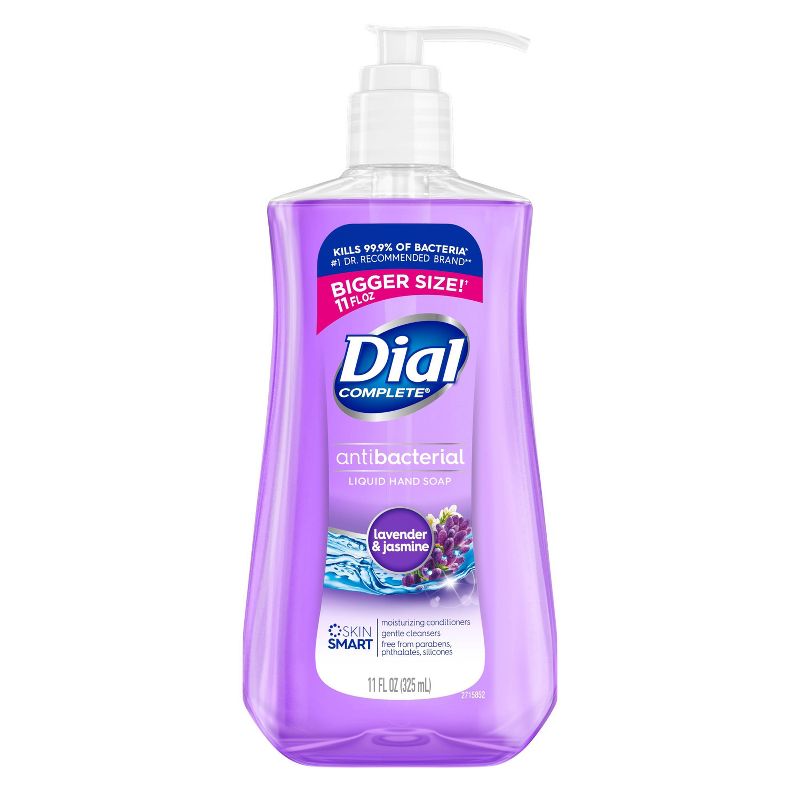 Dial Antibacterial Lavender &#38; Jasmine Liquid Hand Soap - 11 fl oz, 1 of 5
