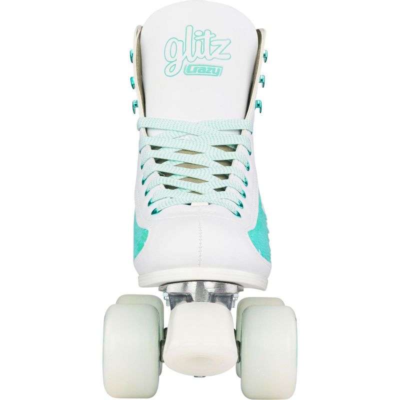 Crazy Skates Glitz Roller Skates For Women And Girls - Dazzling Glitter Sparkle Quad Skates, 3 of 7