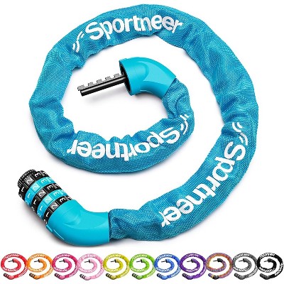 Sportneer Bike Lock - 5 Digit Combination High Security