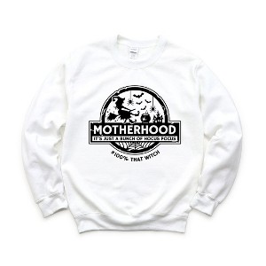 Simply Sage Market Women's Graphic Sweatshirt Motherhood Hocus Pocus - 1 of 4