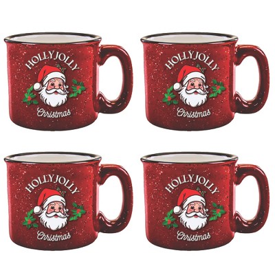 Courtside Market Don't stop Believing Cozy Mug 4 Piece Set