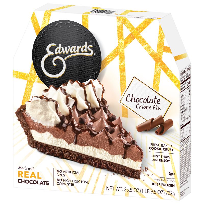 Edwards Frozen Chocolate Creme Pie - 25.5oz, 6 of 12