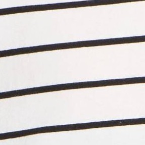 White/Black Striped