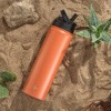 JoyJolt Stainless Steel Water Bottle with Flip Lid & Sport Straw Lid - 22 oz Hot/Cold Vacuum Insulated Stainless Steel Water Bottle - 4 of 4