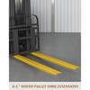 Pallet Fork Extensions, Heavy Duty Steel Pallet Fork Extensions ¨C 1 Pair for Forklift Truck, Standard Pallet Forks - 3 of 4