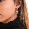 Lucy Quartermaine Melting Drop Hoops - 2 of 4