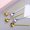 Unique Bargains Stainless Steel Coffee Dessert Mini Stirring Spoon 8 Pcs - 3 of 4