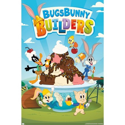 Trends International Bugs Bunny Builders - Key Art Unframed Wall Poster Prints