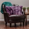 Chanasya Wolf Faux Fur Square Throw Pillow Covers - 2 Pieces - 18" x 18” - 3 of 4