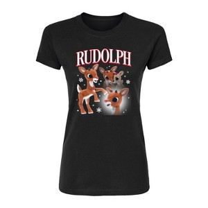 Women's - Rudolph - Rudolph Bootleg Fitted Graphic T-Shirt - 1 of 3