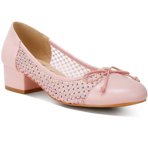 Обувь London Rag Womens Tudum Rhinestone Detail Mesh Ballerinas 8